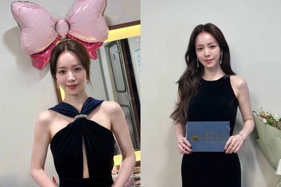 ハン・ジミン「青龍の女神」優雅なドレス姿…「特別な時間になりました」