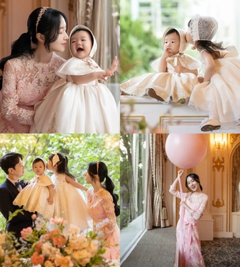 【フォト】イ・ジョンヒョン、次女ソウちゃんの満1歳の誕生祝いの写真大放出