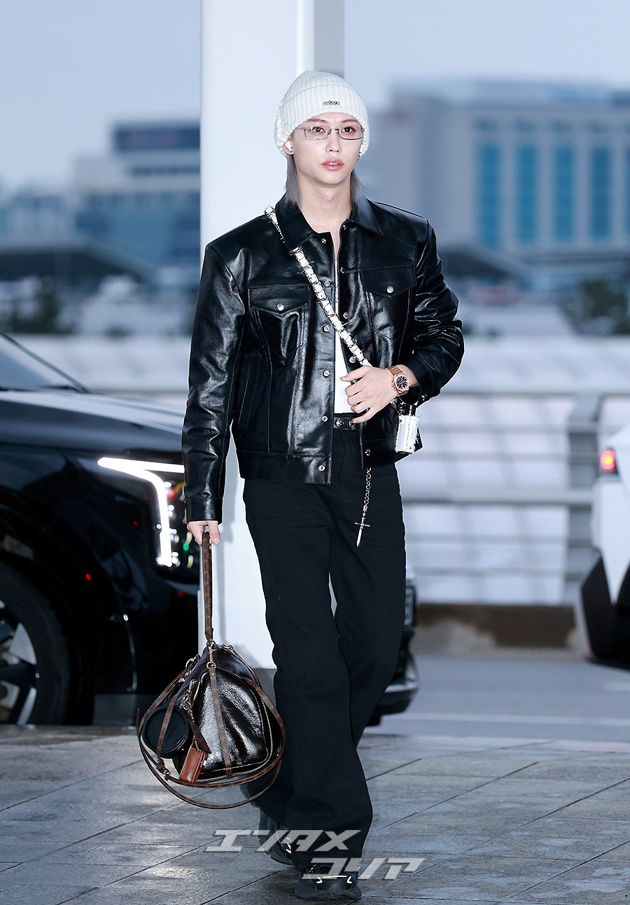 【フォト】Stray Kidsフィリックス、ニット帽＆眼鏡がポイント