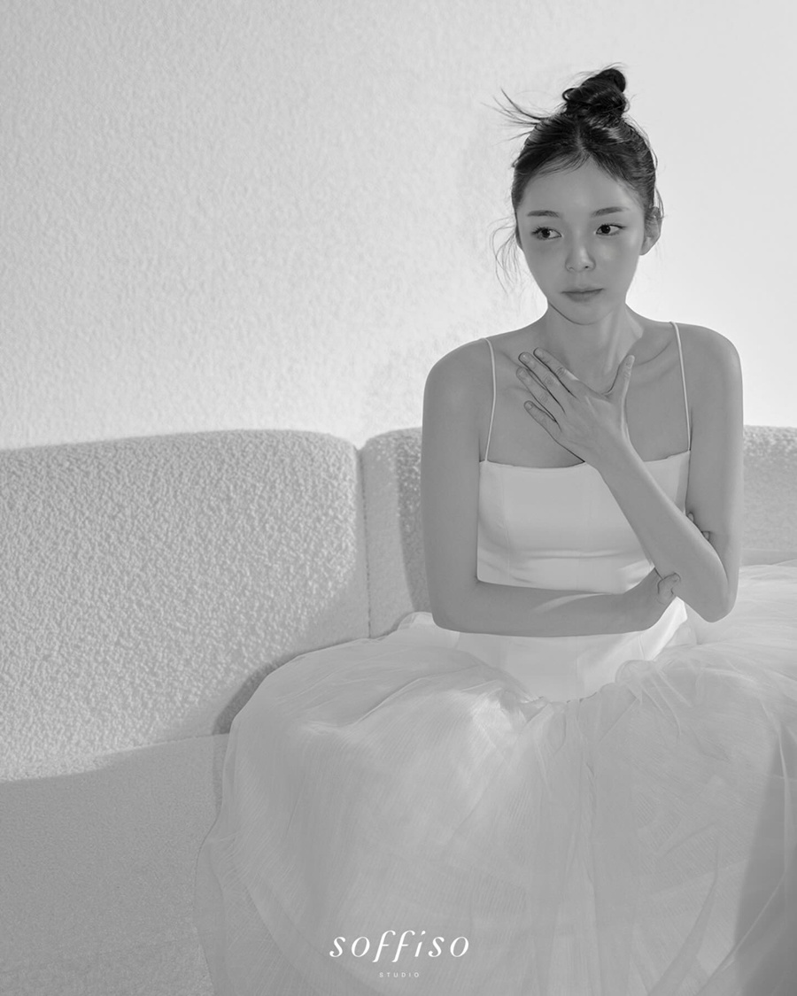 【フォト】「お人形さんみたい」パク・ジンジュ…純白のウエディングドレス姿公開