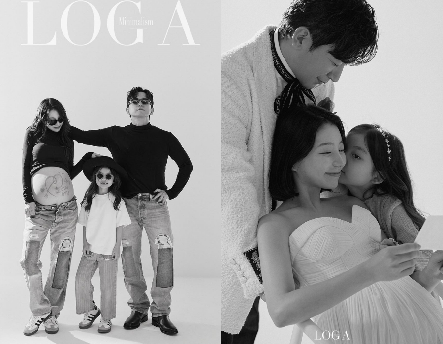 SHINHWAイ・ミヌ、婚前妊娠した妻と6歳の娘を公開　「初めての家族写真」