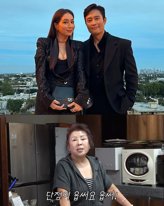 イ・ビョンホンの母、息子の嫁イ・ミンジョンをべた褒め　「欠点はない…何でも上手」