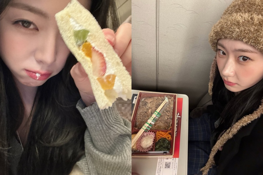 日本を訪れたITZYチェリョン＆ユナが近況報告、新幹線に乗って自撮り