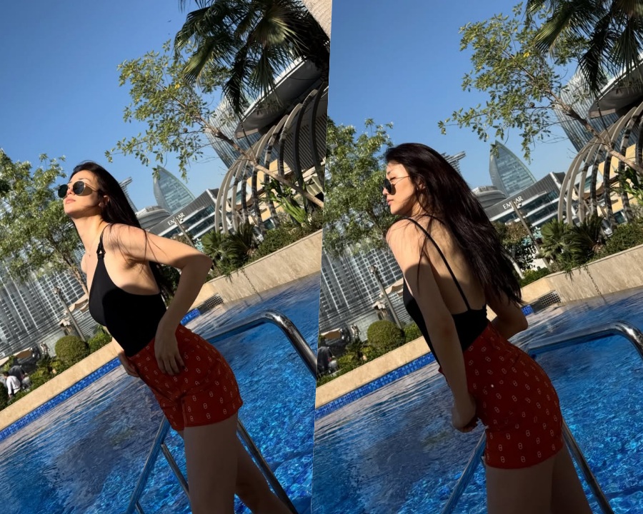 ドバイを訪れたパク・ハソン、水着姿で近況報告…息をのむ美しさ