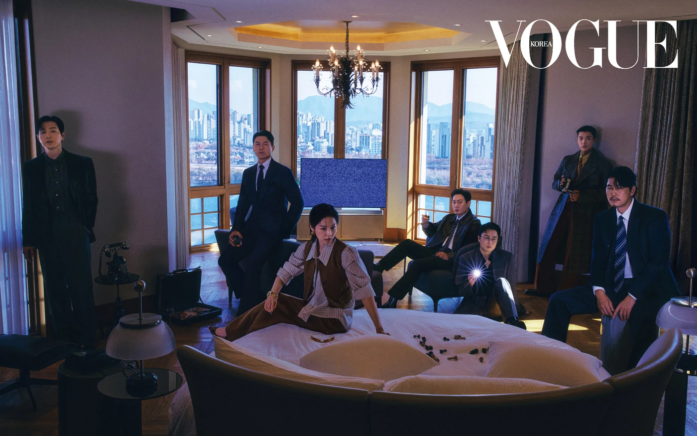 【フォト】『メイド・イン・コリア』で共演のヒョンビン＆チョン・ウソン＆ウ・ドファン、人並みならぬオーラ