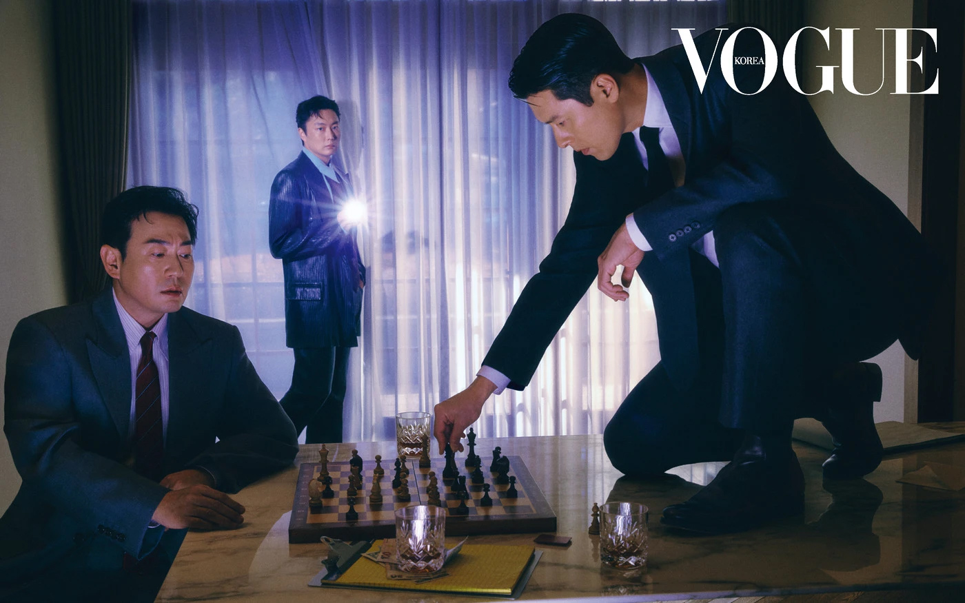 【フォト】『メイド・イン・コリア』で共演のヒョンビン＆チョン・ウソン＆ウ・ドファン、人並みならぬオーラ