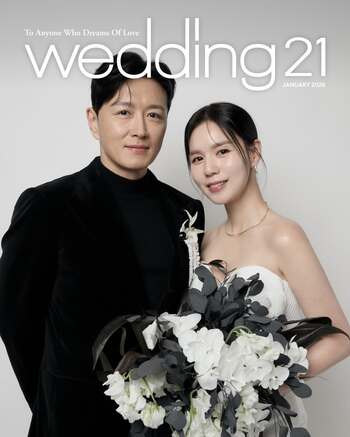 【フォト】「結婚10周年」チン・テヒョン&パク・シウン 美しいリマインド・ウエディング・グラビア公開