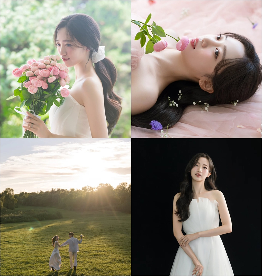 【フォト】ハン・ボベ、純白のウエディングドレス姿公開