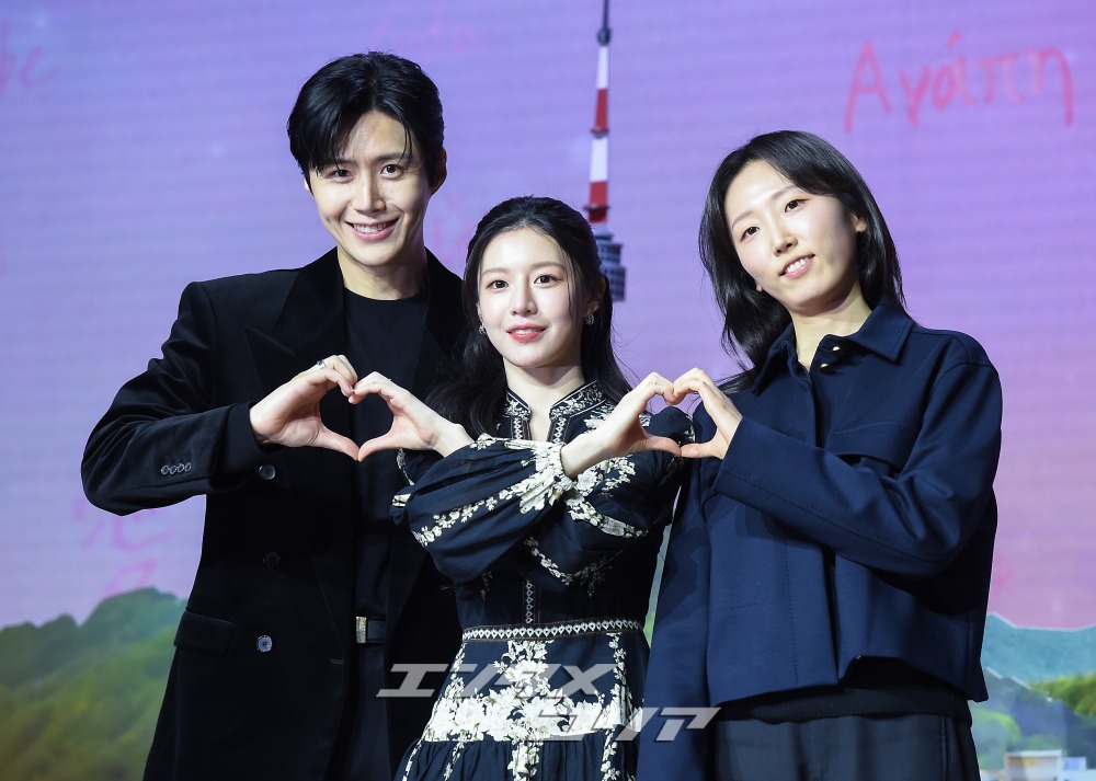 【フォト】キム・ソンホ＆コ・ユンジョン＆ユ・ヨンウン監督、『恋の通訳、できますか？』の主役たち