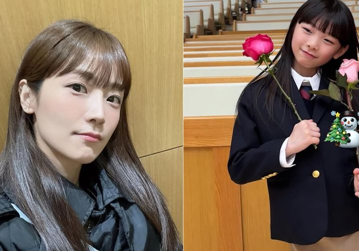 ムン・ヒジュン＆ソユルの娘ヒユルさん、すっかり大きくなって制服姿で近況報告