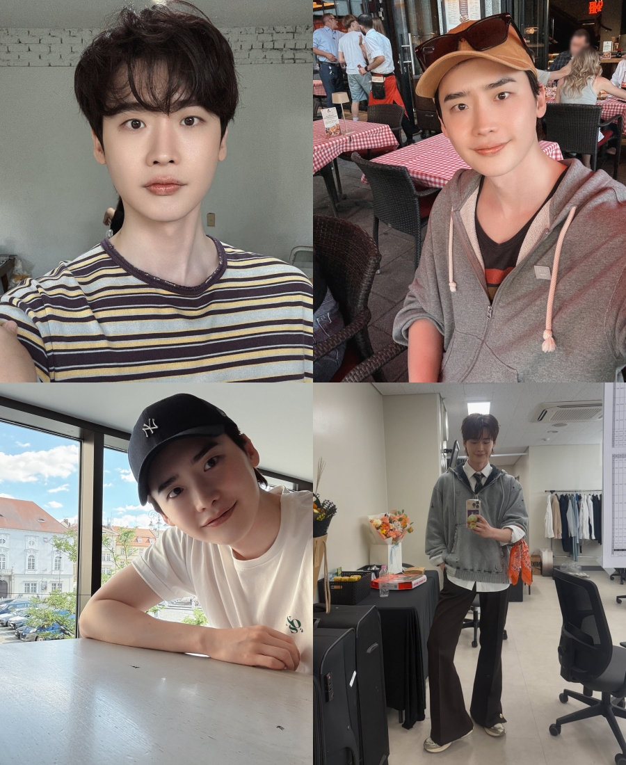 イ・ジョンソクが近況報告、相変わらず若々しいビジュアル　「時がたつのは早い」