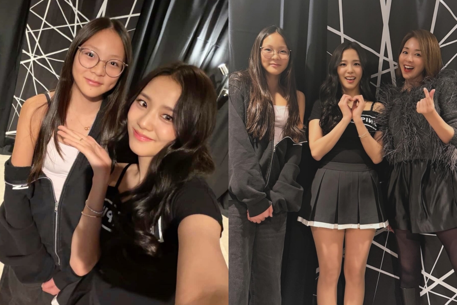 BLACKPINKジスと対面ではにかむ「SHIHOの娘」紗蘭さん…「いつもクール ..