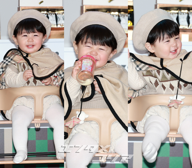 【フォト】シム・ヒョンタクの息子ハル君、最年少広報大使の人形みたいにキュートな姿