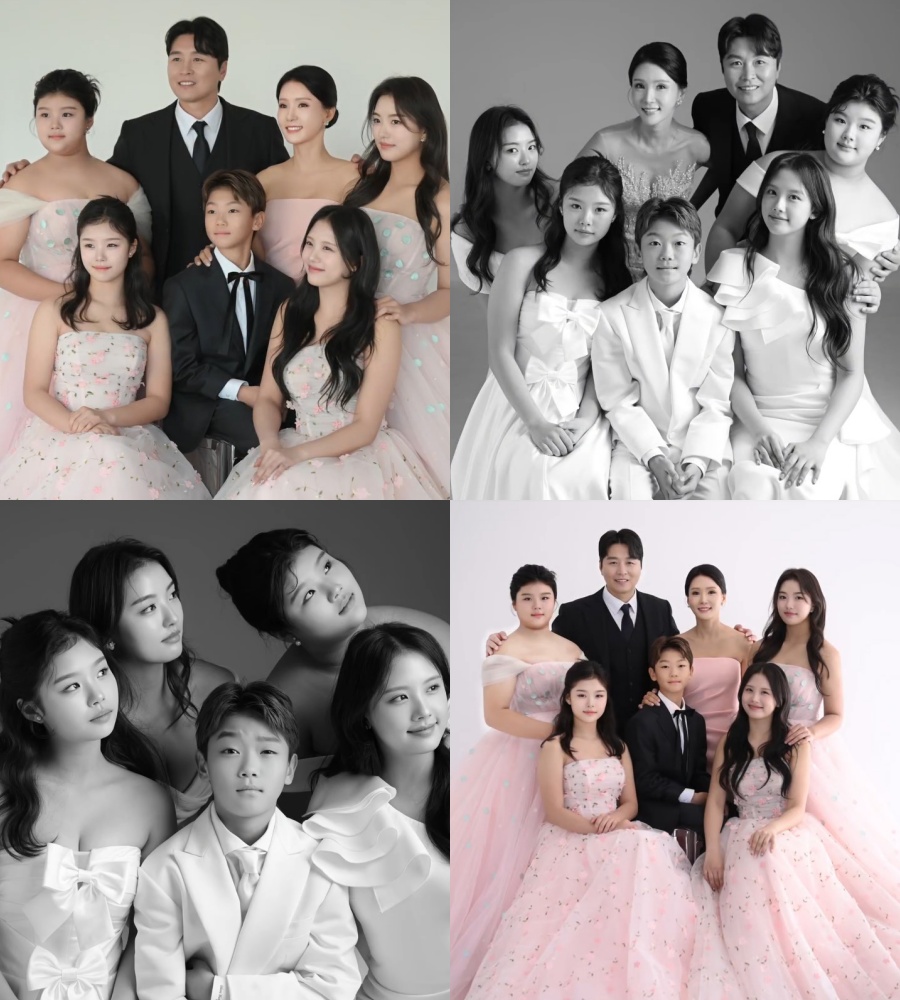 【フォト】結婚20周年の李同国＆イ・スジンさん、家族写真公開