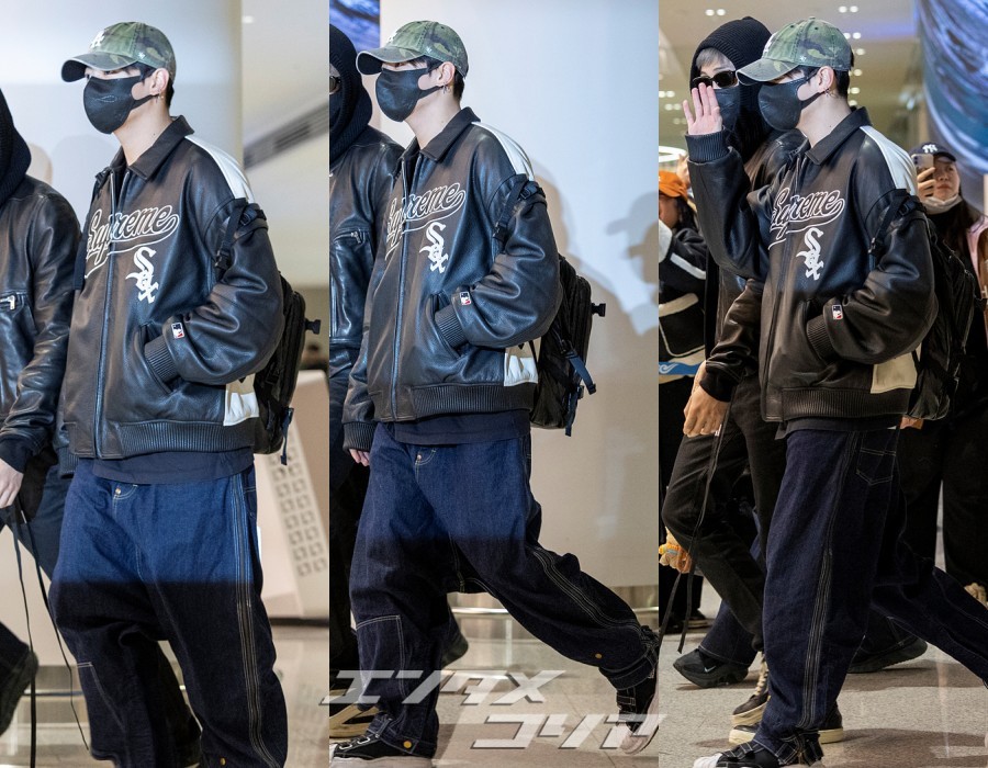 【フォト】迷彩柄のキャップが似合うJUNG KOOK、マスクを着用しても隠し切れないオーラ