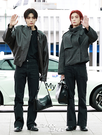 【フォト】BOYNEXTDOORテサン＆イハン、シックな装いでパリへ