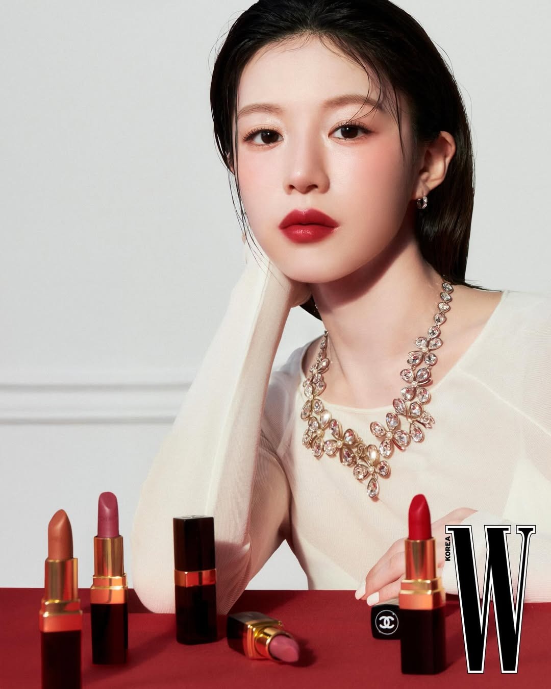 【フォト】コ・ユンジョン　魅惑の唇…「CHANEL ルージュ ココ」グラビア公開