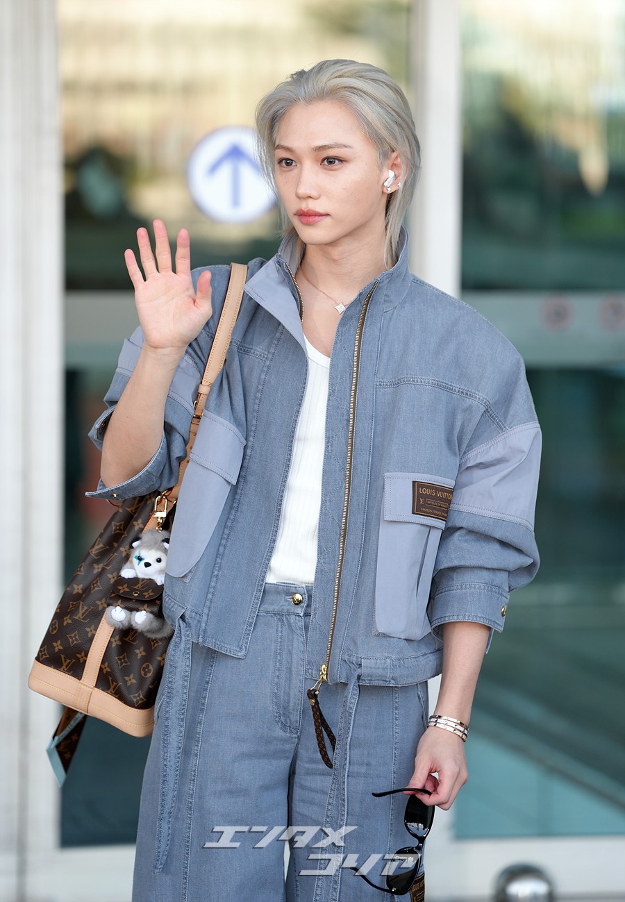 【フォト】Stray Kidsフィリックス「麗しビジュアル」でパリへ出発