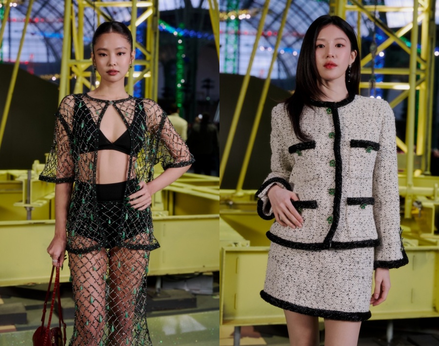 セクシーなジェニーVS上品なコ・ユンジョン、CHANELコレクションで対照的なコーデ