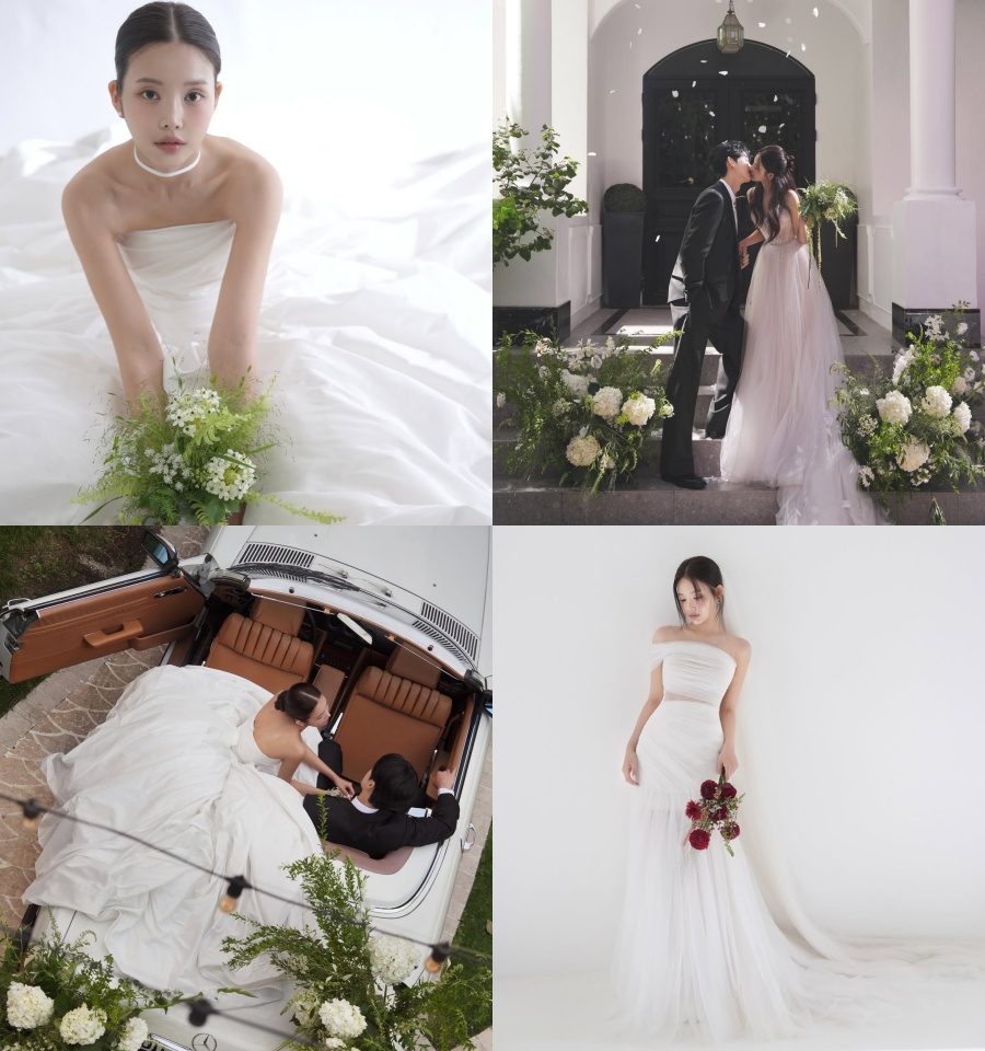 【フォト】元DIAジェニ　麗しビジュアルのウエディング写真公開