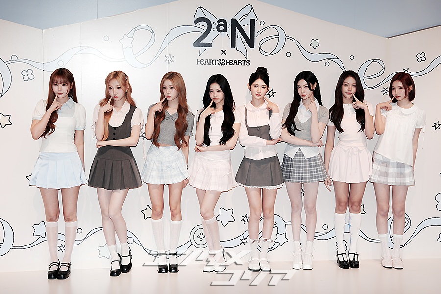 【フォト】「2aN」のイベントに出席したHearts2Hearts、まばゆい美しさ