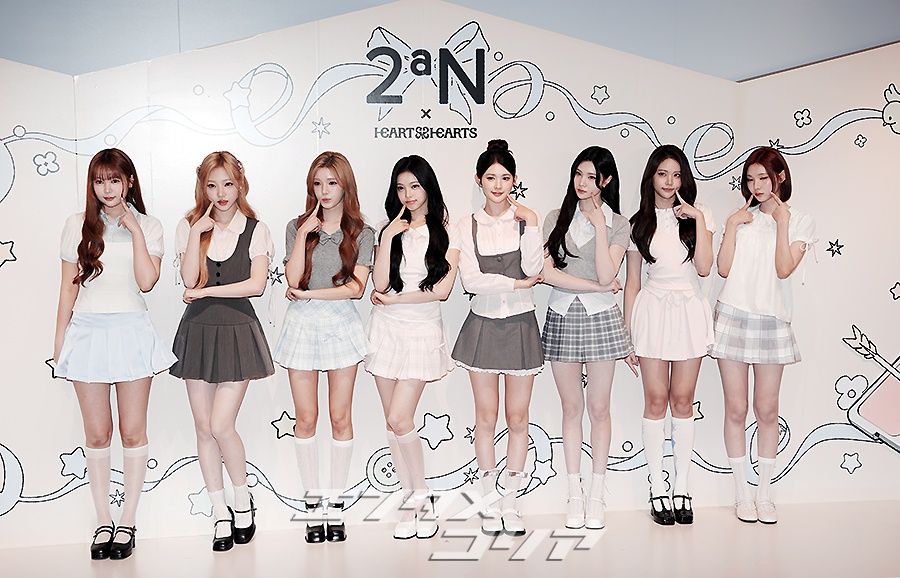 【フォト】「2aN」のイベントに出席したHearts2Hearts、まばゆい美しさ