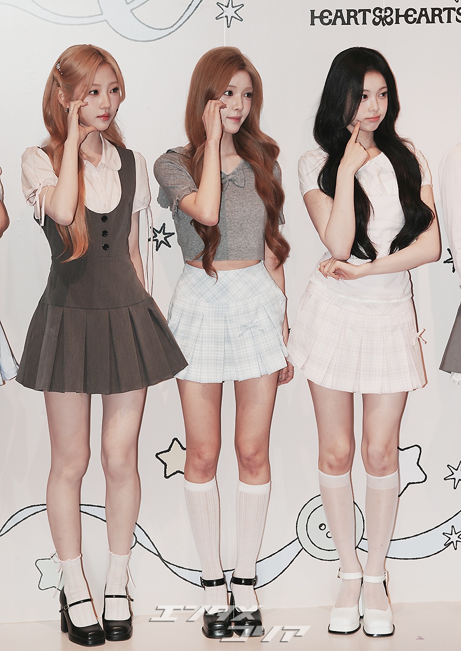【フォト】「2aN」のイベントに出席したHearts2Hearts、まばゆい美しさ
