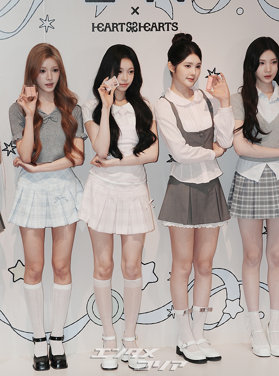 【フォト】「2aN」のイベントに出席したHearts2Hearts、まばゆい美しさ