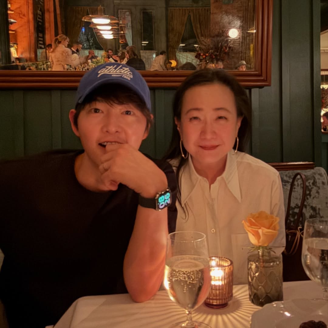 小説『Pachinko』の著者ミン・ジン・リーがソン・ジュンギと対面　「ヴィンチェンツォと夕食」