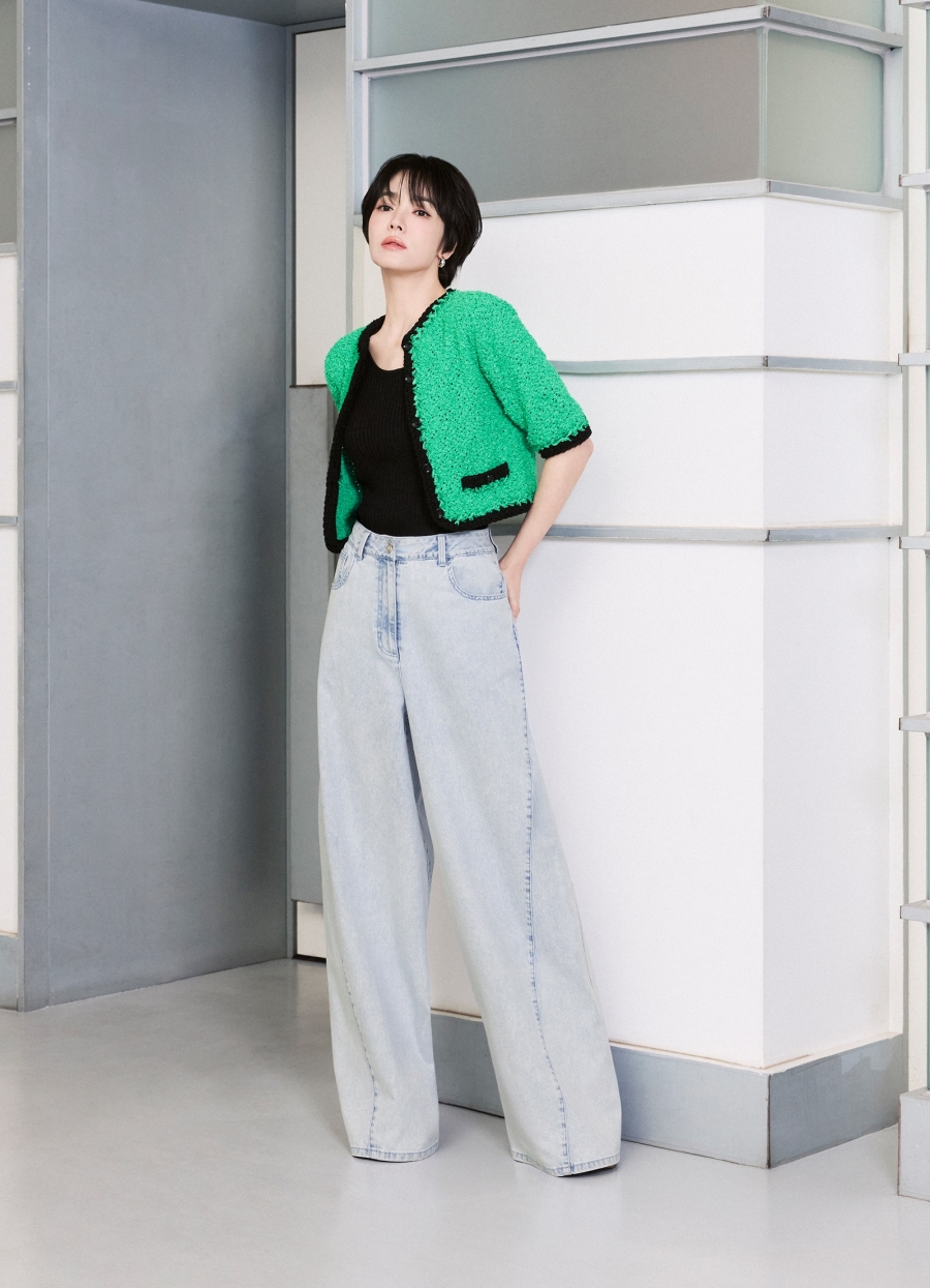 ソン・ヘギョ、まさに控えめな美しさの定番…MICHAAのミニマルな夏コーデ