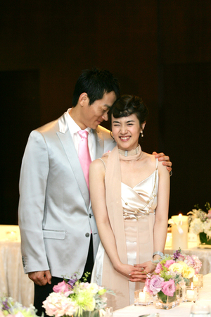 【フォト】 金南一選手とキム・ボミンアナウンサーの婚約式