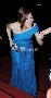 【フォト】ブルーのドレスがよく似合うカン・ソラ＝青龍賞