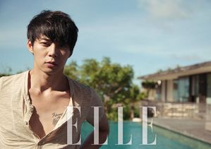 【フォト】JYJユチョン「ELLE」グラビア