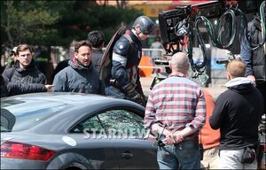 【フォト】ソウルで映画撮影に臨むクリス・エヴァンス