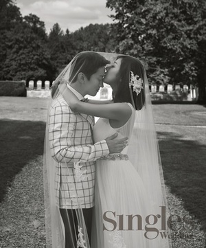 【フォト】イン・ギョジン＆ソ・イヒョン「Singles WEDDING」グラビア