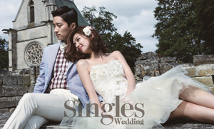 【フォト】イン・ギョジン＆ソ・イヒョン「Singles WEDDING」グラビア