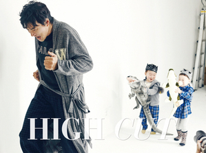 【フォト】ソン・イルグク親子「HIGH CUT」オフショット