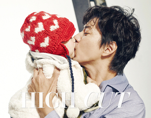 【フォト】ソン・イルグク親子「HIGH CUT」オフショット