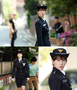 【フォト】キム・ソナ、女性警官の制服姿に＝『覆面検事』