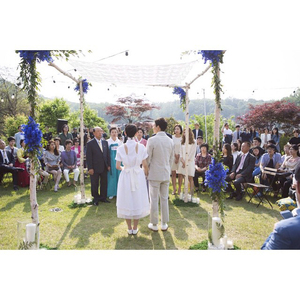 【フォト】ポン・テギュ＆ハシシ・パクの幸せ結婚式