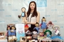 【フォト】人形作りイベントに参加したキム・ヨナ