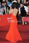 【フォト】赤でキメたタン・ウェイ＝釜山映画祭