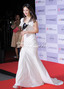 【フォト】純白ドレスのソン・ウンソ＝釜山映画祭