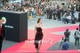 【フォト】キム・テヒ、美脚チラ見せ＝コリア・ドラマ・アワード