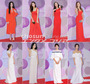 セレブファッション:赤VS白 女優たちのドレス対決