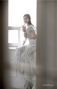 【フォト】ウエディングドレス姿のチョン・ガウン＝「wedding21」