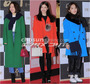 セレブファッション:女優たちのビビッドカラー冬コート