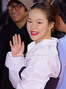 【フォト】ユニークなキルト素材ドレスのハン・イェリ＝釜山映画祭