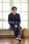 【フォト】インタビューに臨む「花の中年」キム・ユンソク＝『君はいてくれますか』