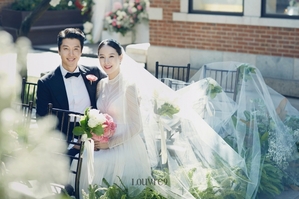 【フォト】イ・ドンゴン＆チョ・ユニ、結婚式の写真公開